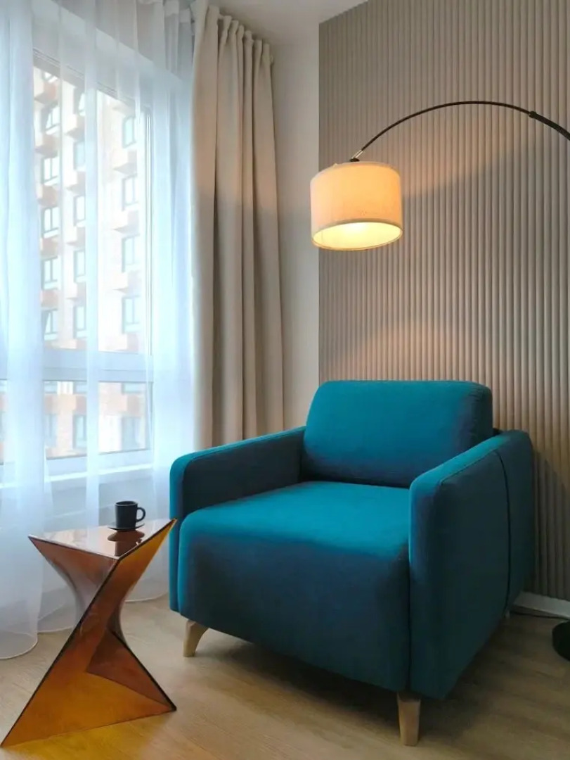 Квартира Студия с красивым видом на город с 24 этажа