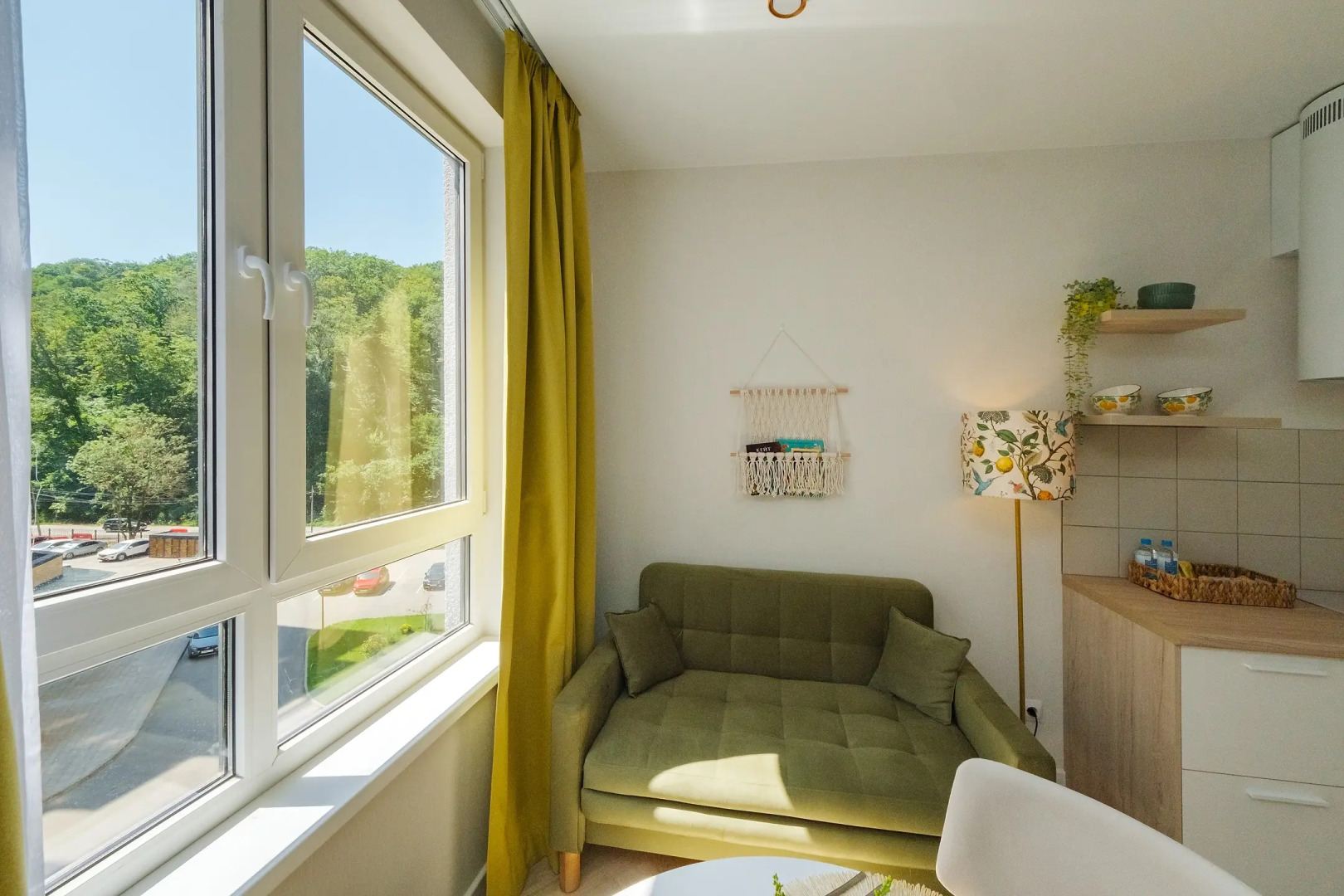 Апартаменты Уютная и новая студия в Кудепсте