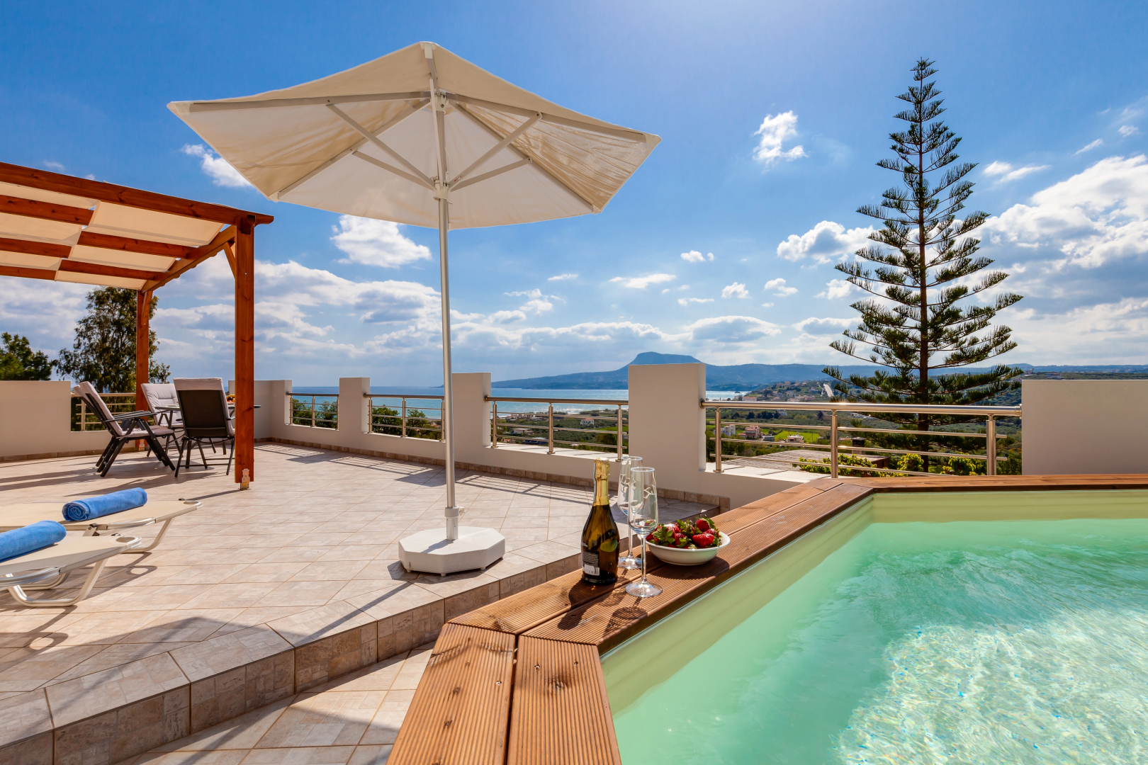 Вилла di Creta Heated Poo