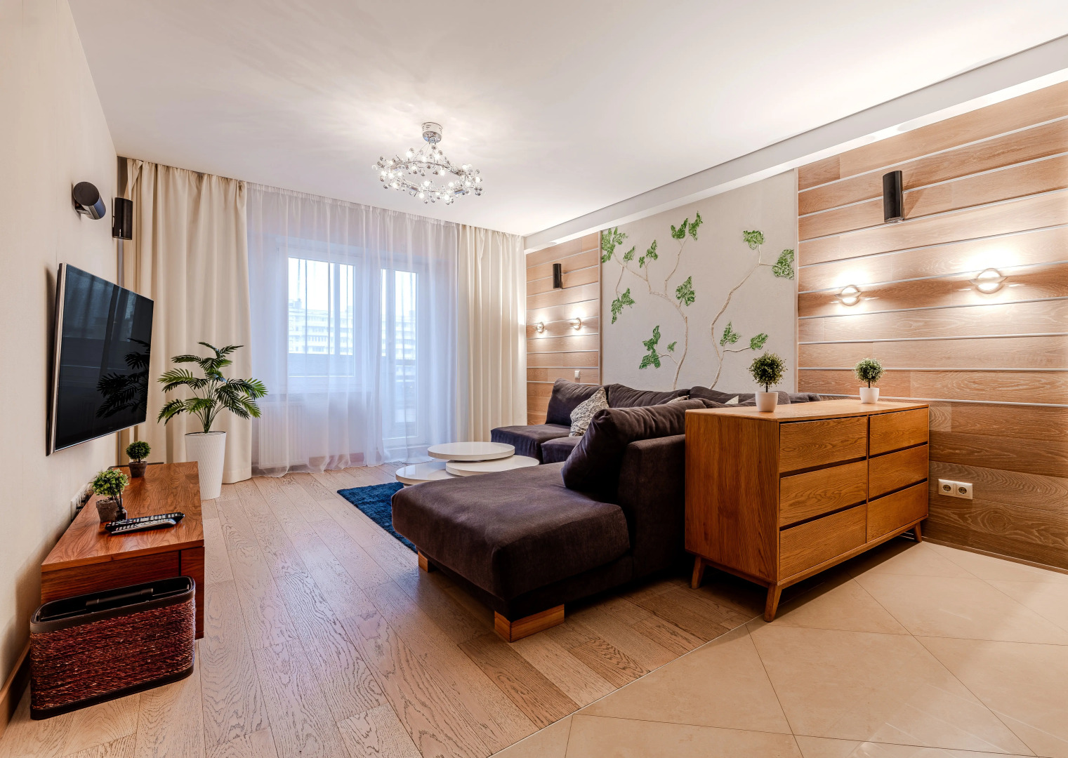 Квартира уютная и просторная с паркингом