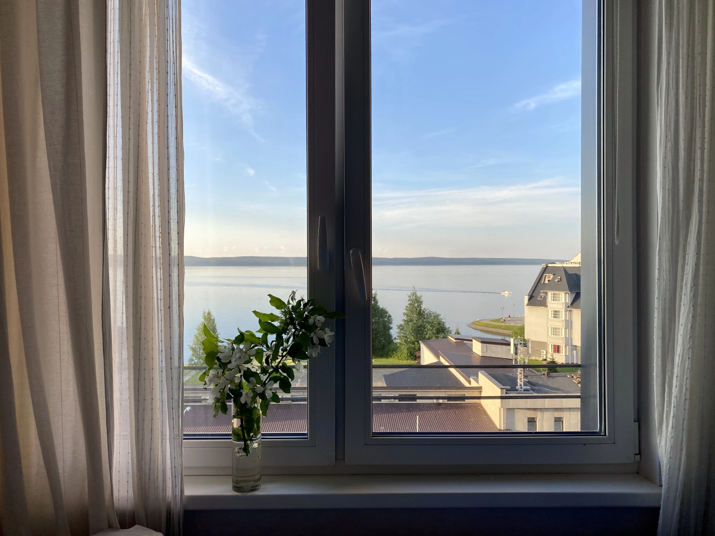 Апартаменты Hygge Karelia с прекрасным видом на озеро