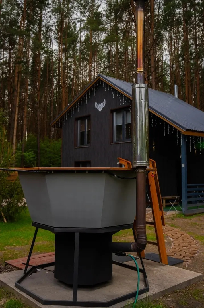 Частный дом Сова - Эко дом с чаном