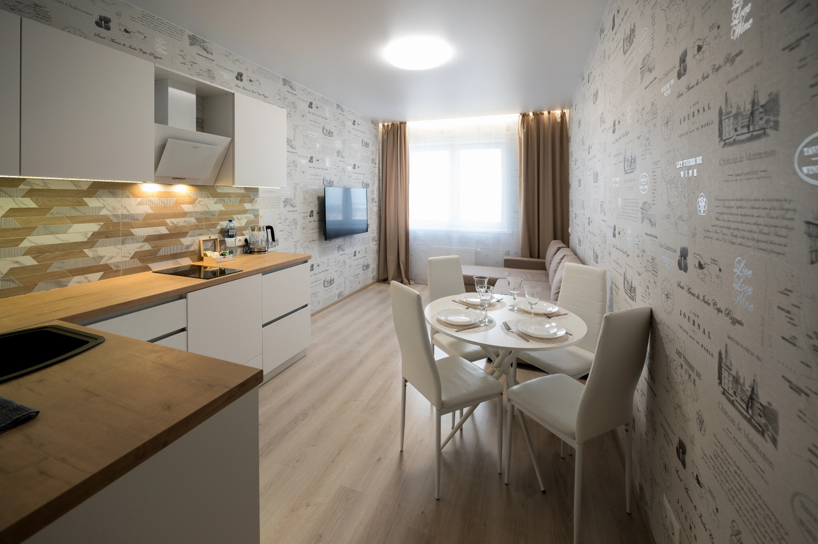 Апартаменты Abri Luxe в ЖК Гулливер с видом на город