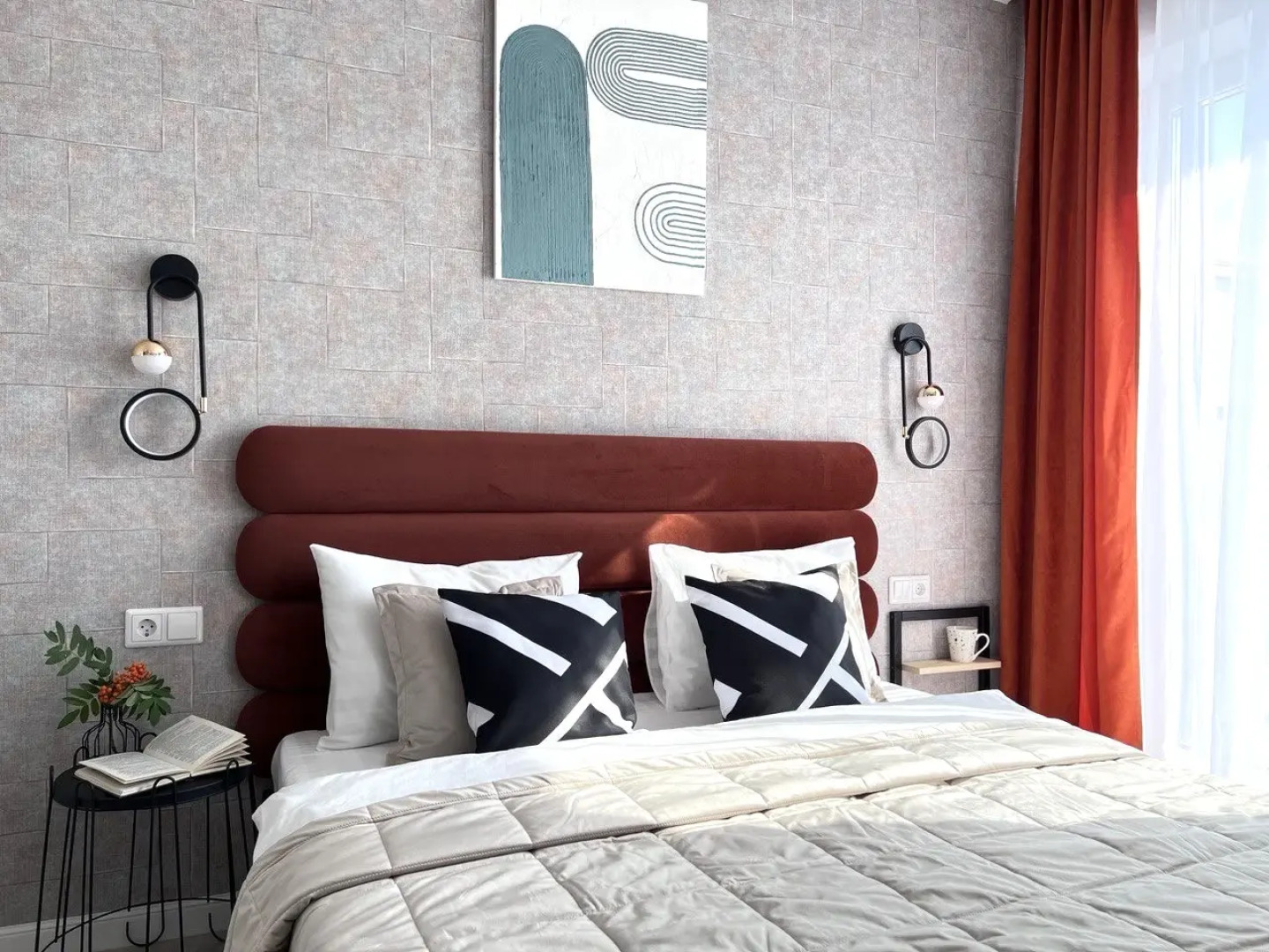 Апартаменты Bид на реку с террасы 13го этажа