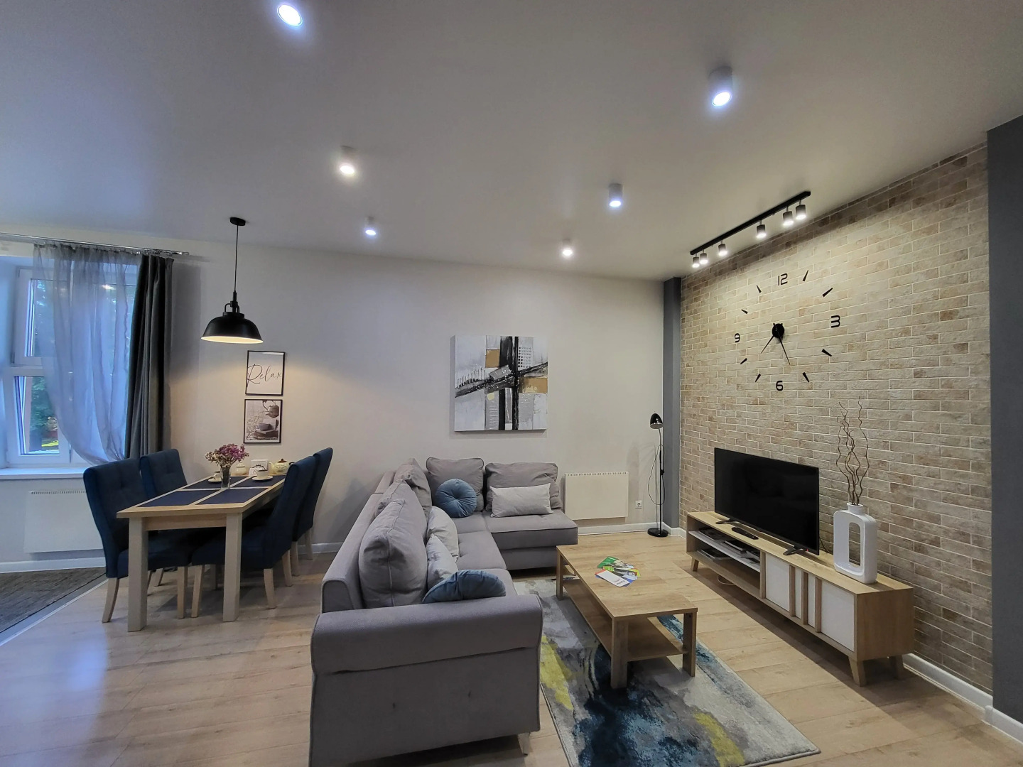 Квартира в центре у озера