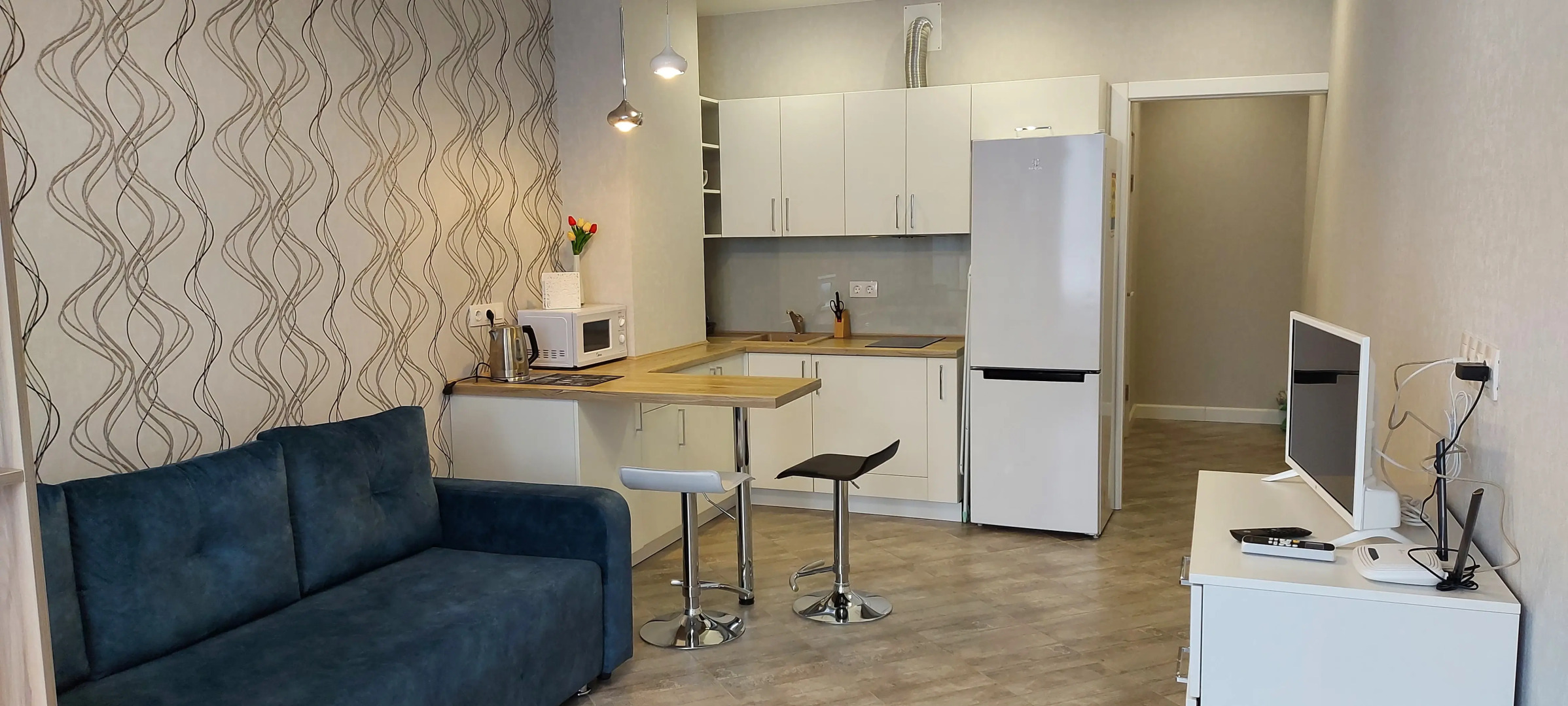 Апартаменты Красивая студия на Гаражной