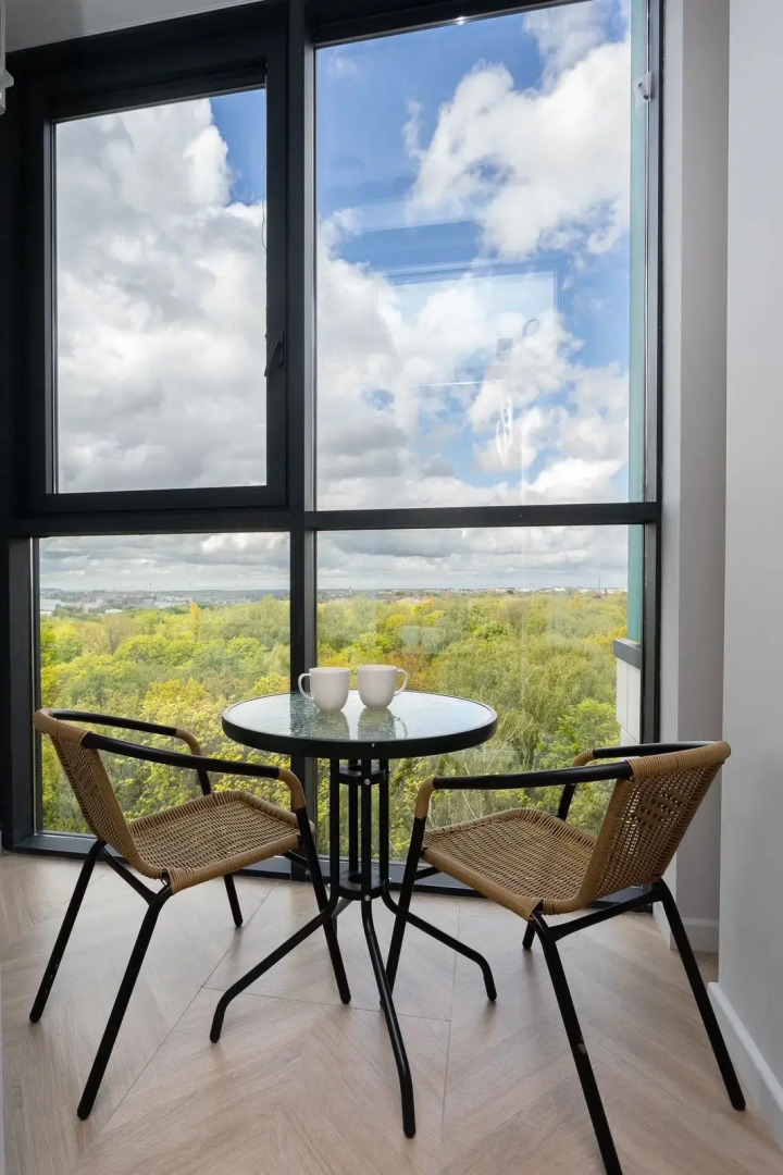 Квартира Уютная в центре с видом на парк