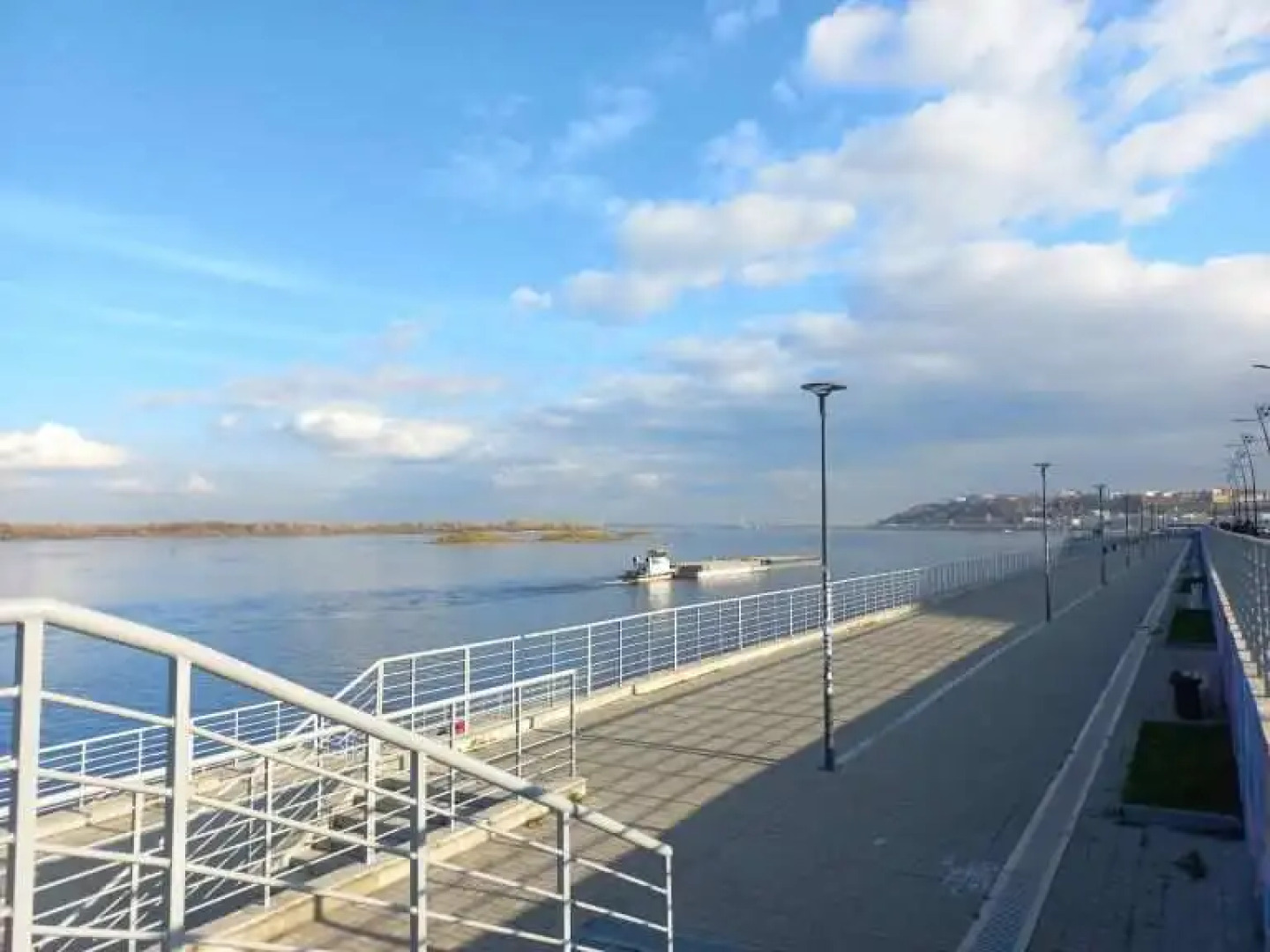 Квартира с панорамным видом на Волгу