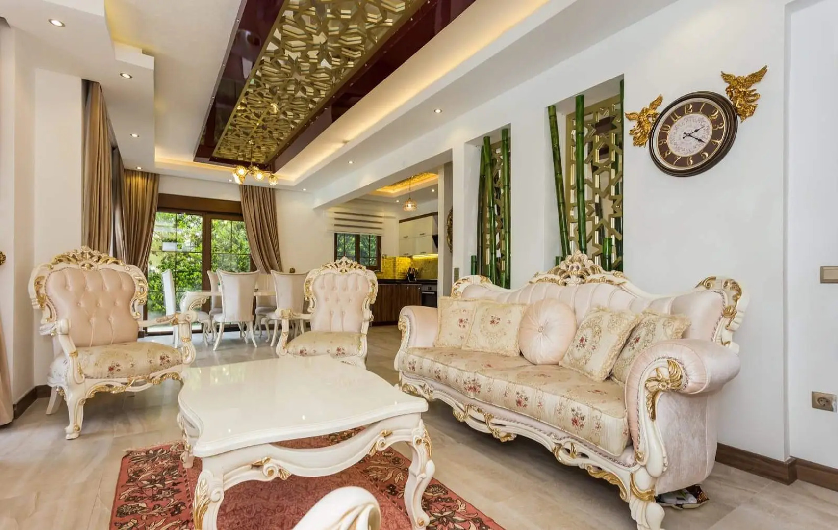 Вилла Gulcatai 334 В Поселке Чамьюва 3+1 Рядом С Морем