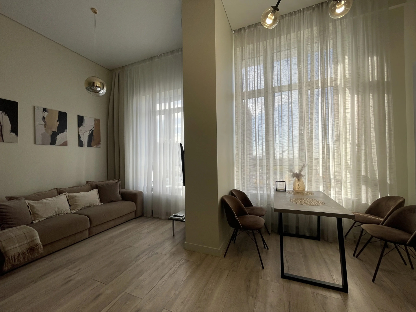 Апартаменты Люкс с Красивым Видом Пентхаус Mix