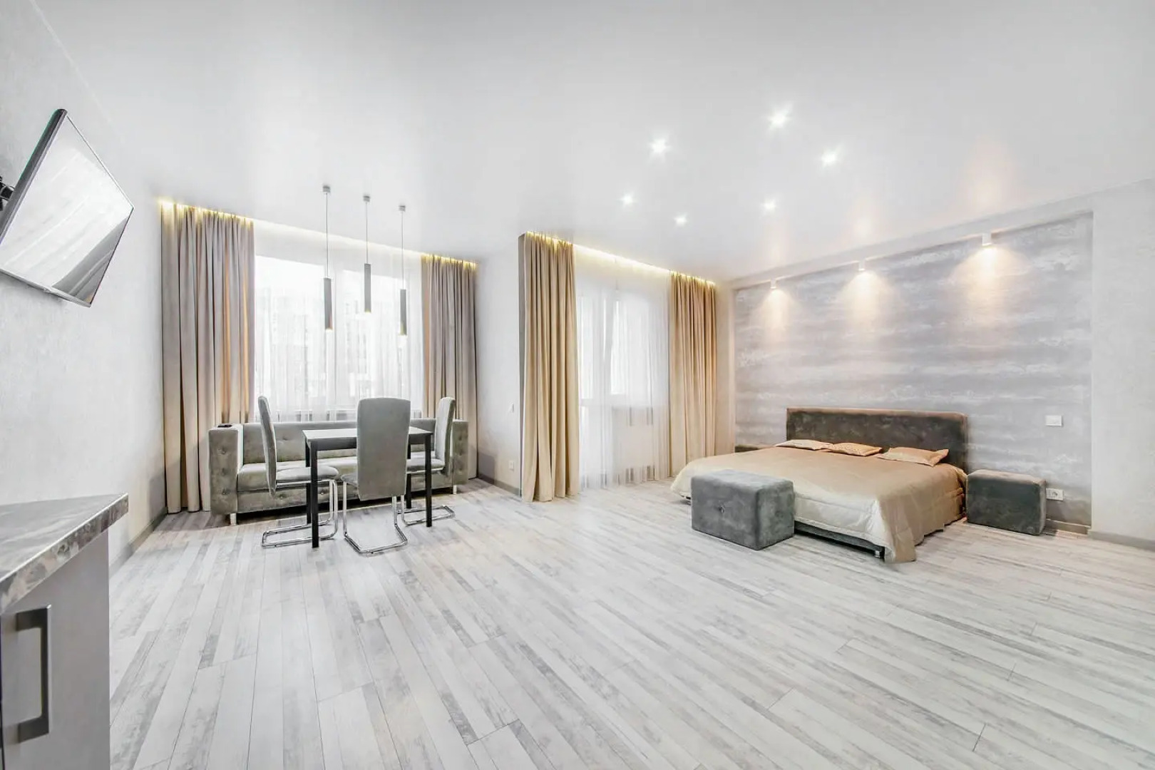 Квартира студия на сутки Минск Маяк Студия в новостройке Быстрое заселение Современная техника Балкон Wi-Fi