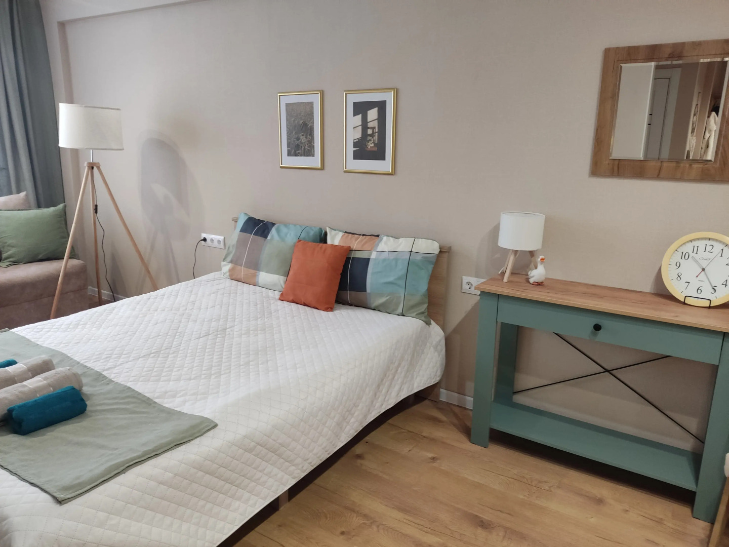 Апартаменты Уютные однокомнатные Ирина недалеко от центра