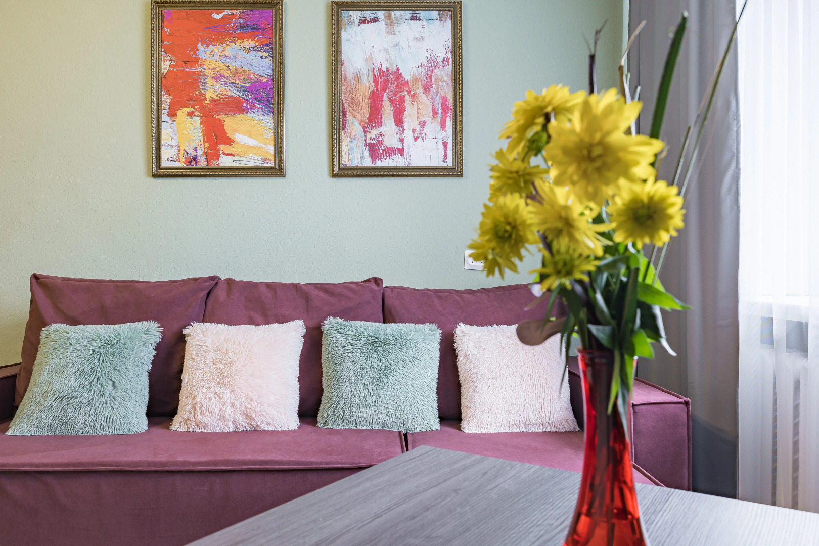 Квартира светлая и просторная