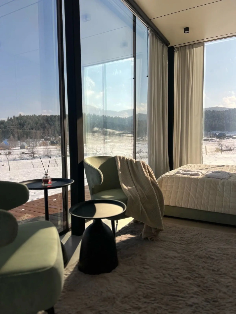 Гостевой дом Зеркальный дом в горах