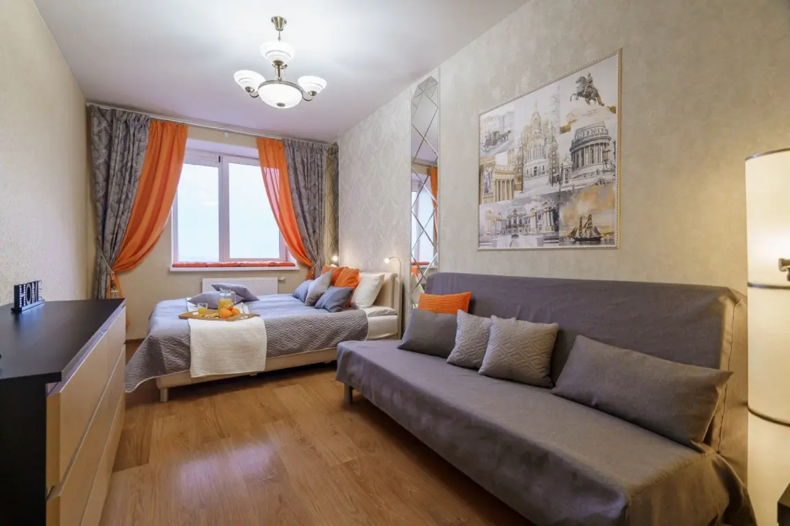 Апартаменты Voyage orange style 1 Есенина 1/1
