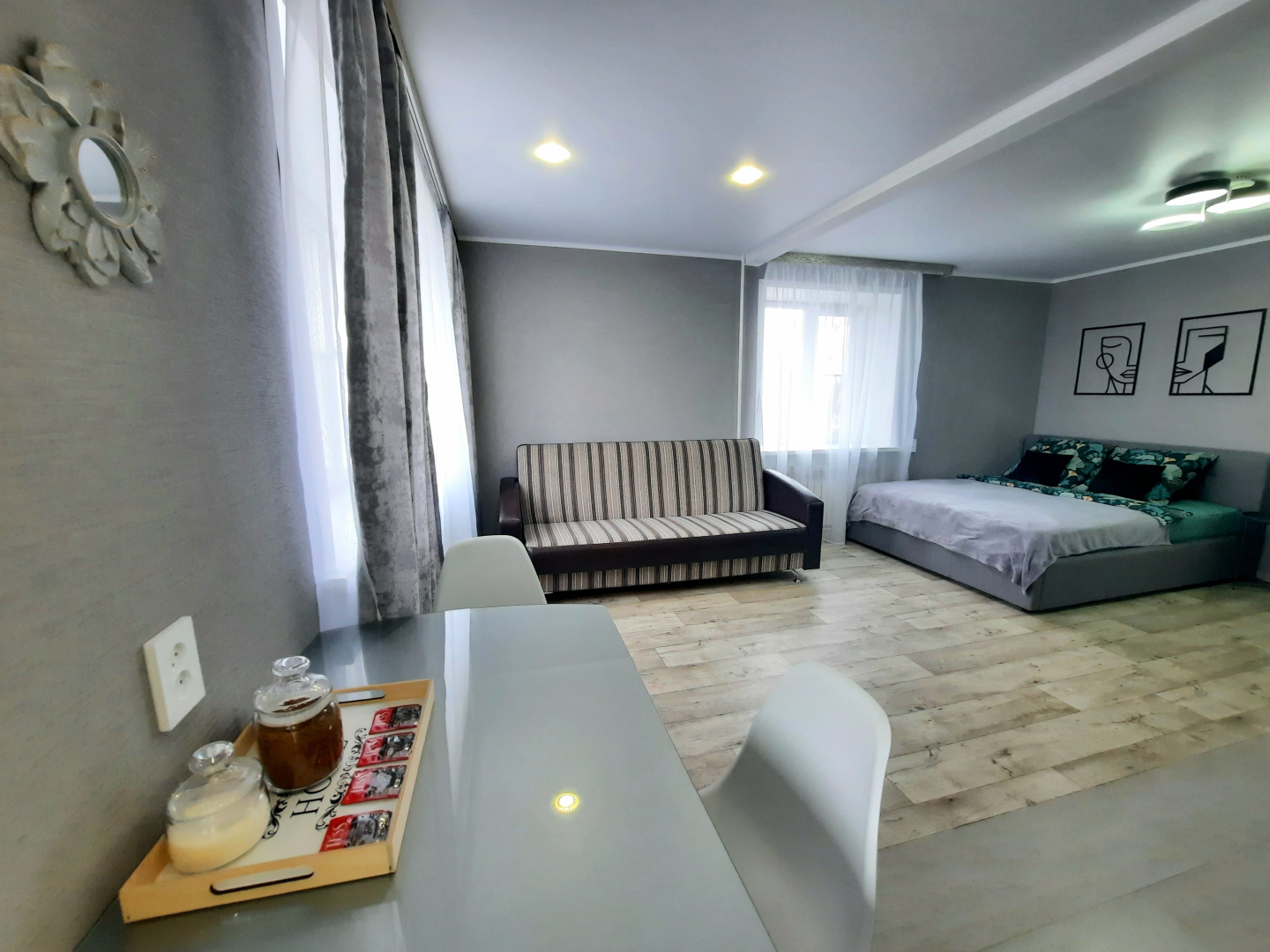 Квартира Студия Бесконтактное заселение Мкр. Вокзал Odeyalkin