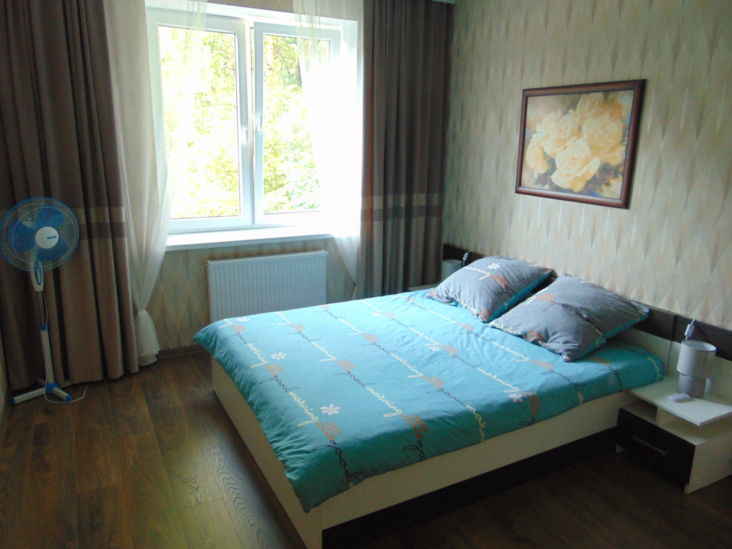 Апартаменты Уютная Двухкомнатная Квартира со Свежим Ремонтом