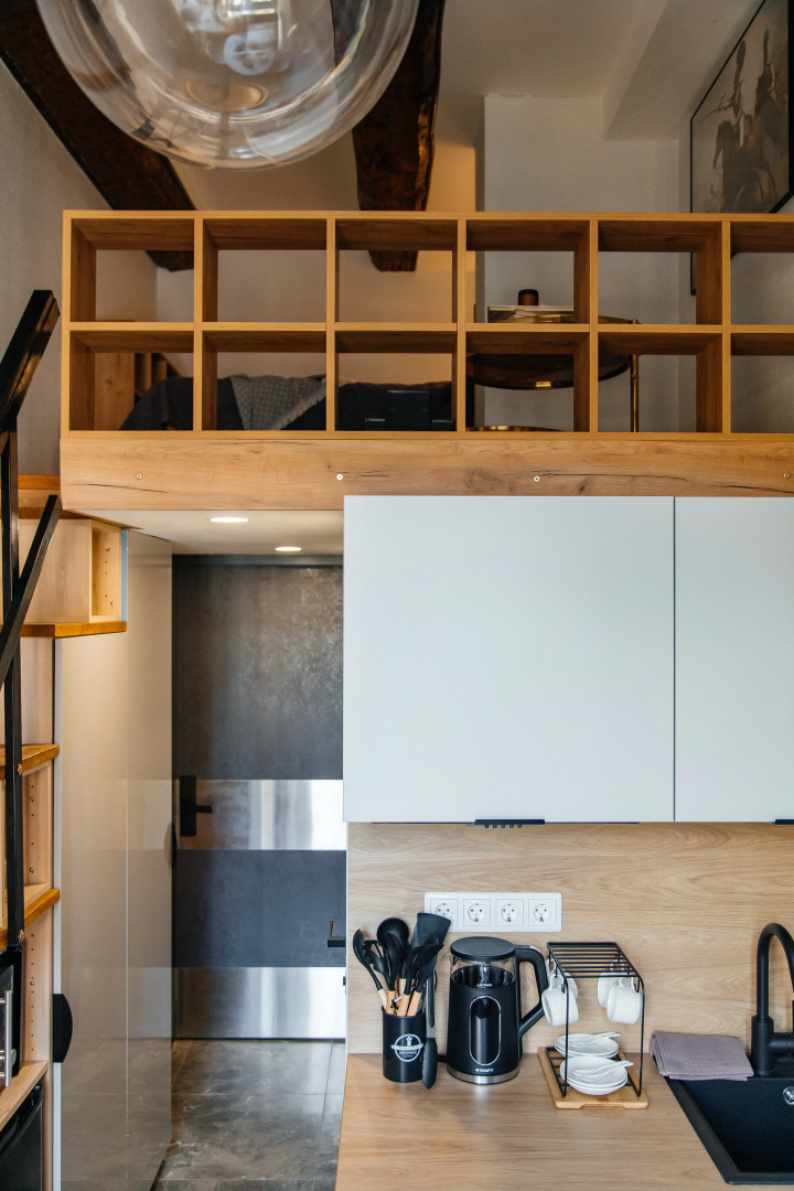 Апартаменты ApartH c окном во двор