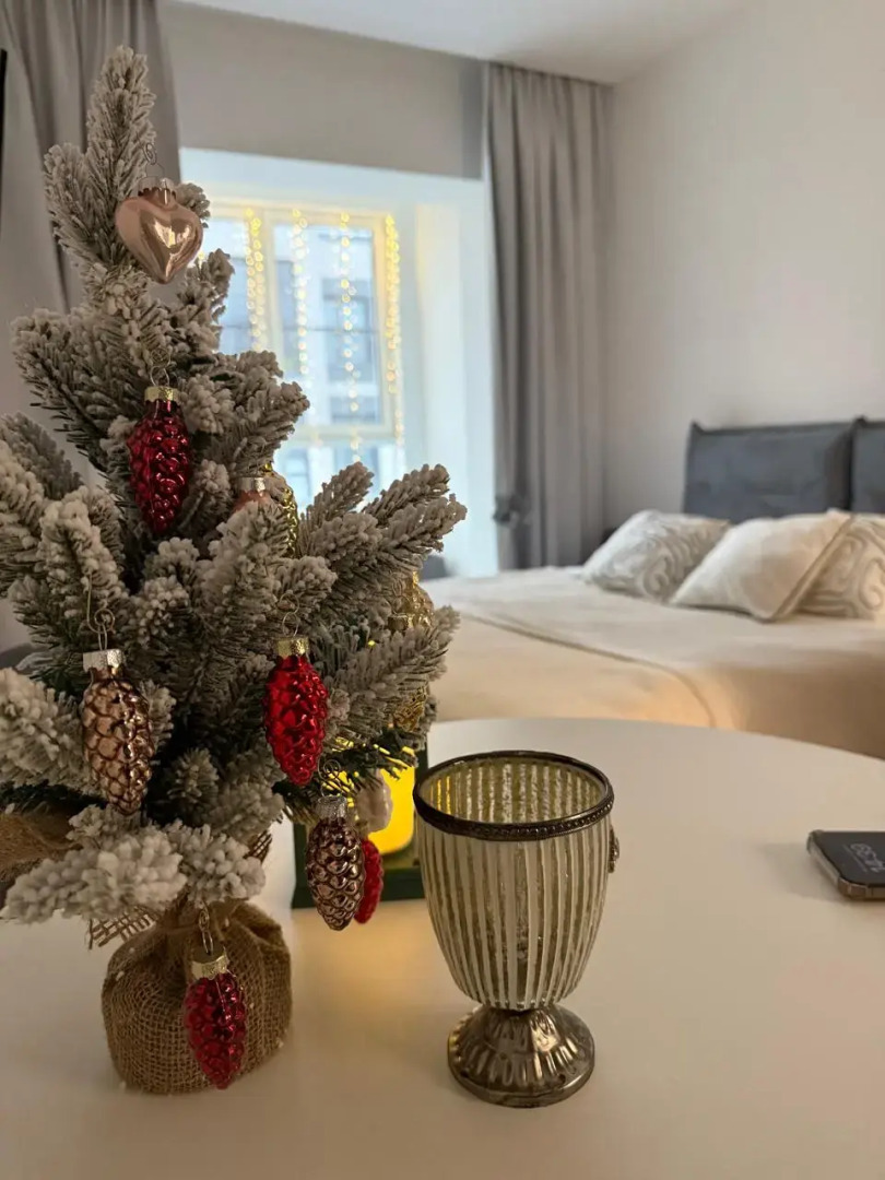 Апартаменты в комплексе с бассейном набегу Финского залива