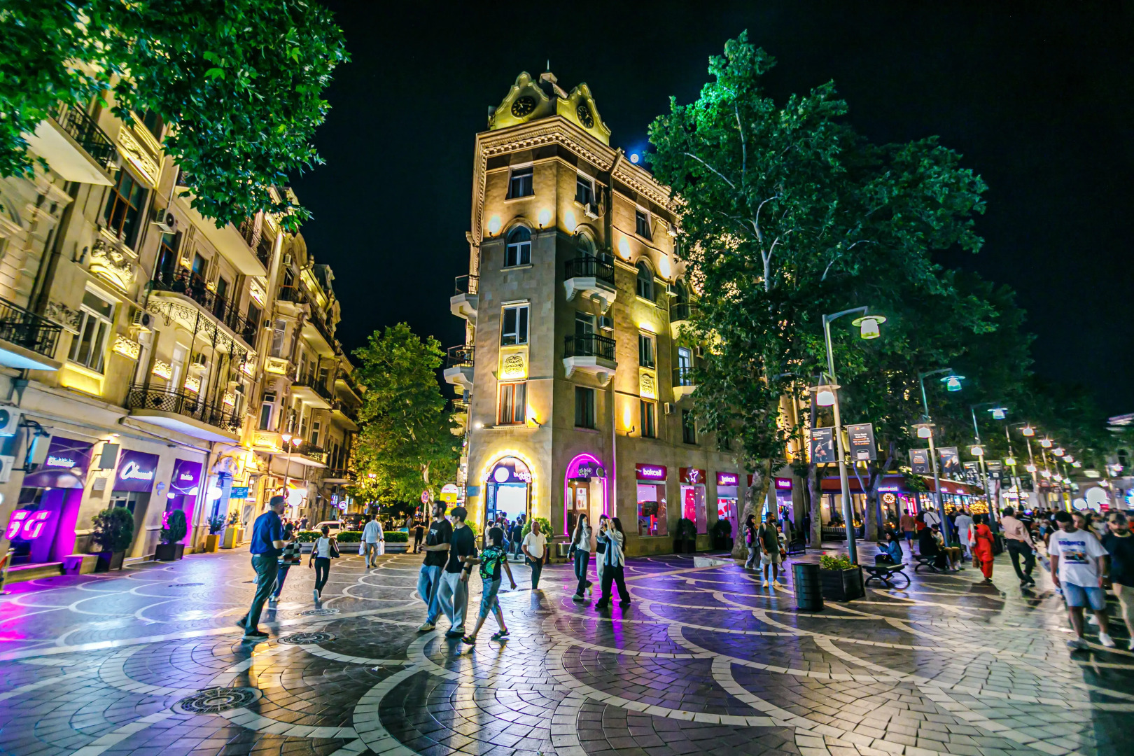 Апартаменты Lux apartment Nizami Street