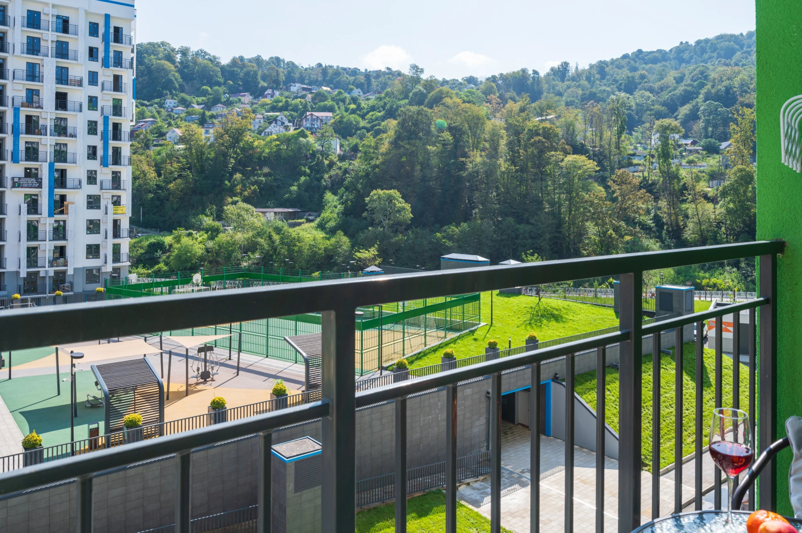 Апартаменты Лазурь УК Атмосфера с Видом на Горы