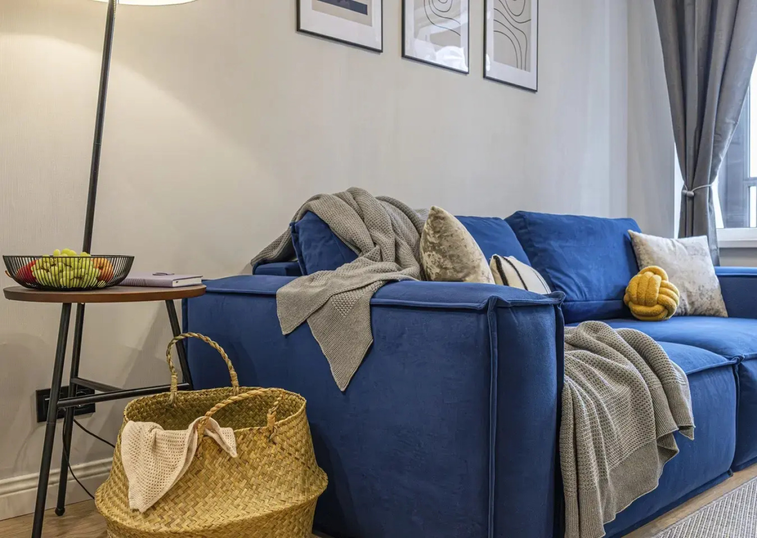 Квартира Сканди-студия в Московском районе.