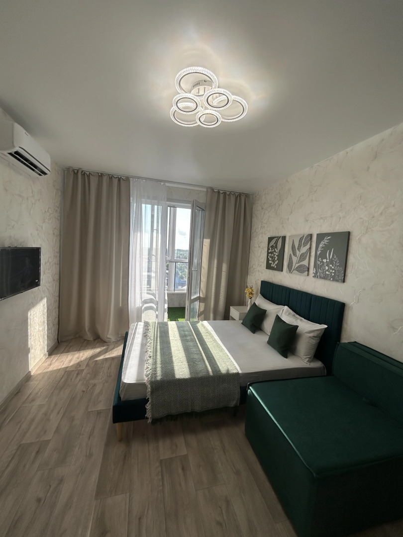 Апартаменты Уютные  у аэропорта Толмачево в новом ЖК Воздушная Гавань