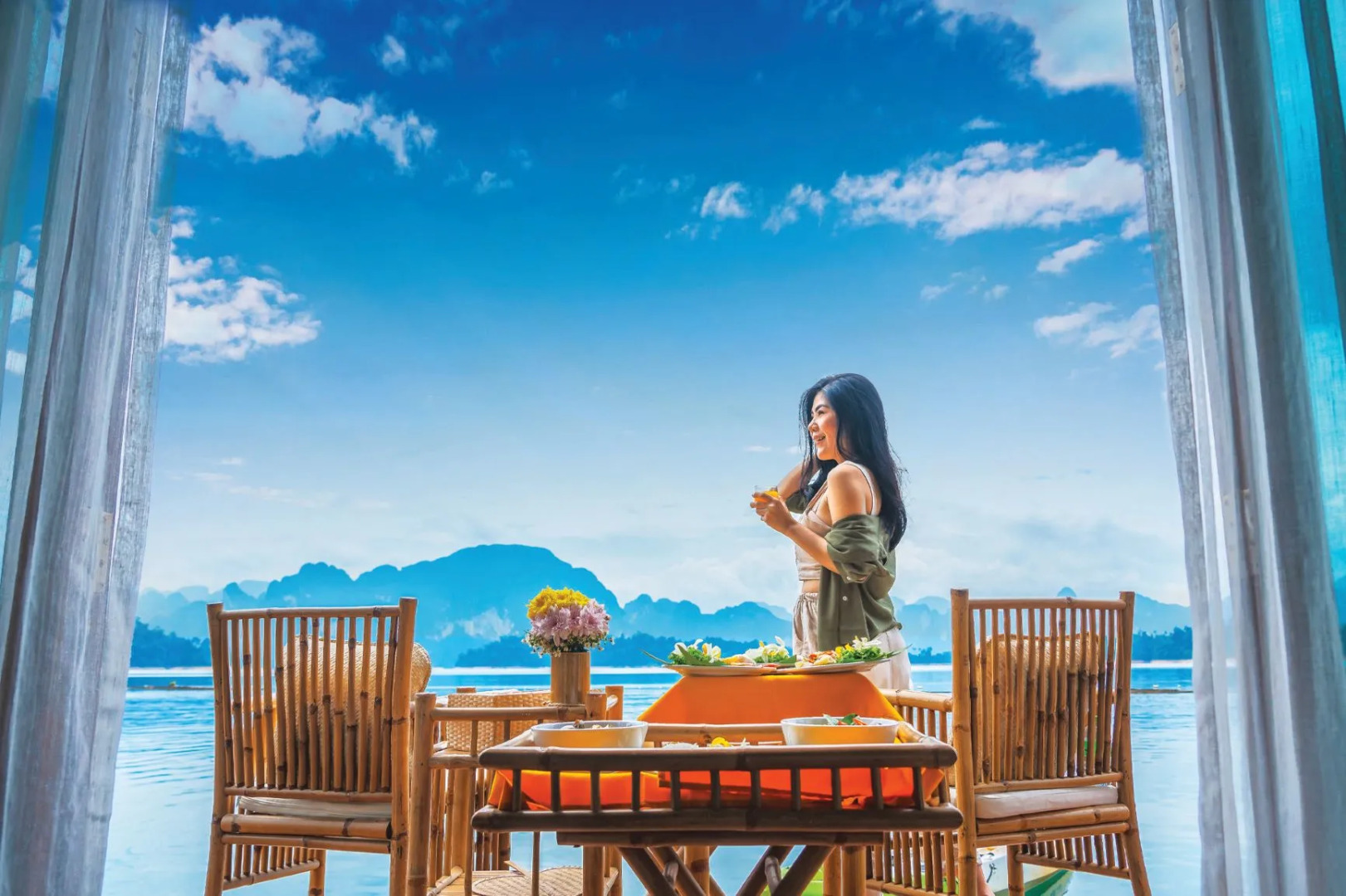 Отель 500Rai Floating Resort - Khao Sok National Park