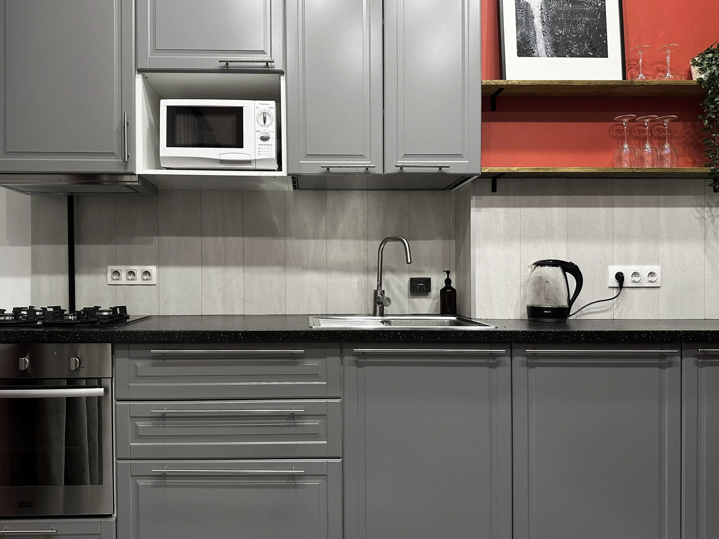 Квартира в центре с проектором и видом на парк