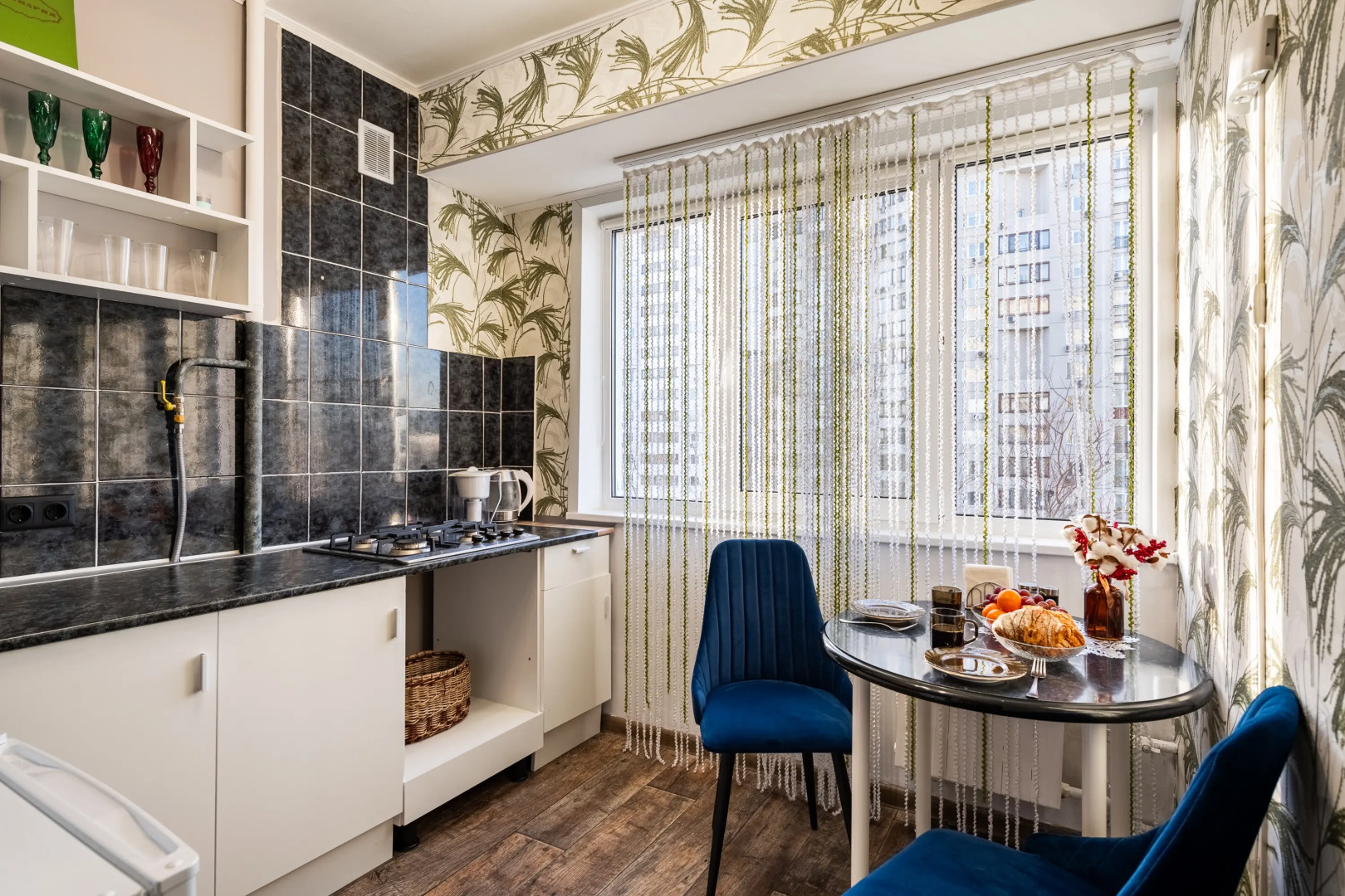 Квартира Двухкомнатная Natali Apart на Метро Севастопольская