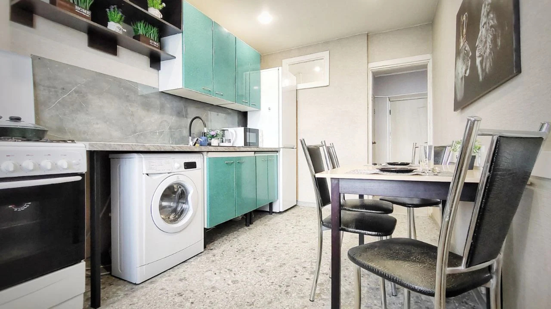 Квартира с видом на город в центре Хабаровска