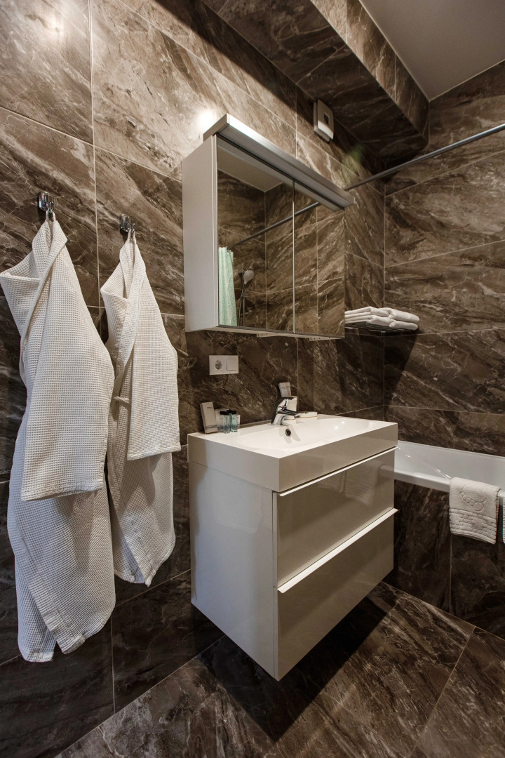 Апартаменты без балкона с отдельной спальней