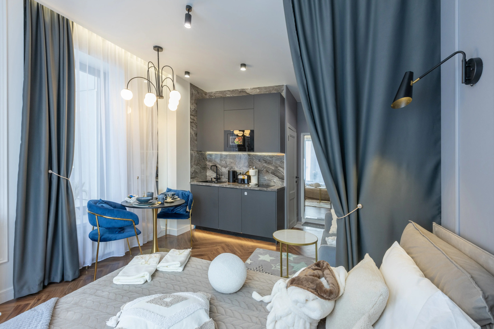 Апартаменты Дизайнерская Студия в ЖК Hеadlinеr