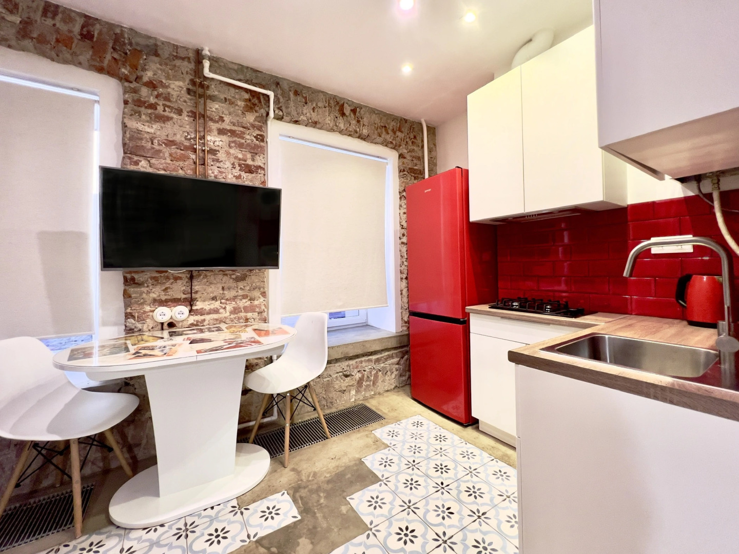 Апартаменты Красные апартаменты рядом с Дворцовой площадью