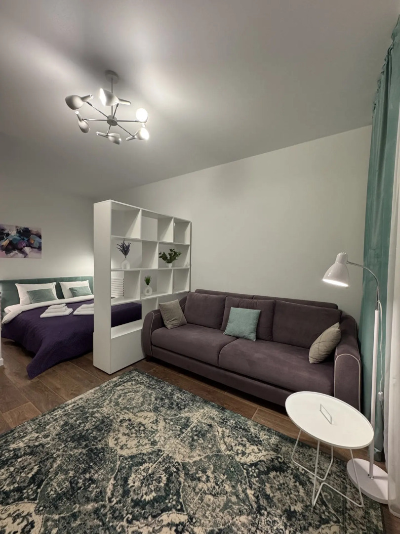 Квартиры "Пижама": 1-к «Лиловая мята» на Аллее Героев