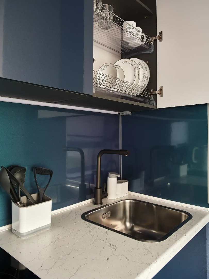 Апартаменты Уютная новая студия у метро Спартак