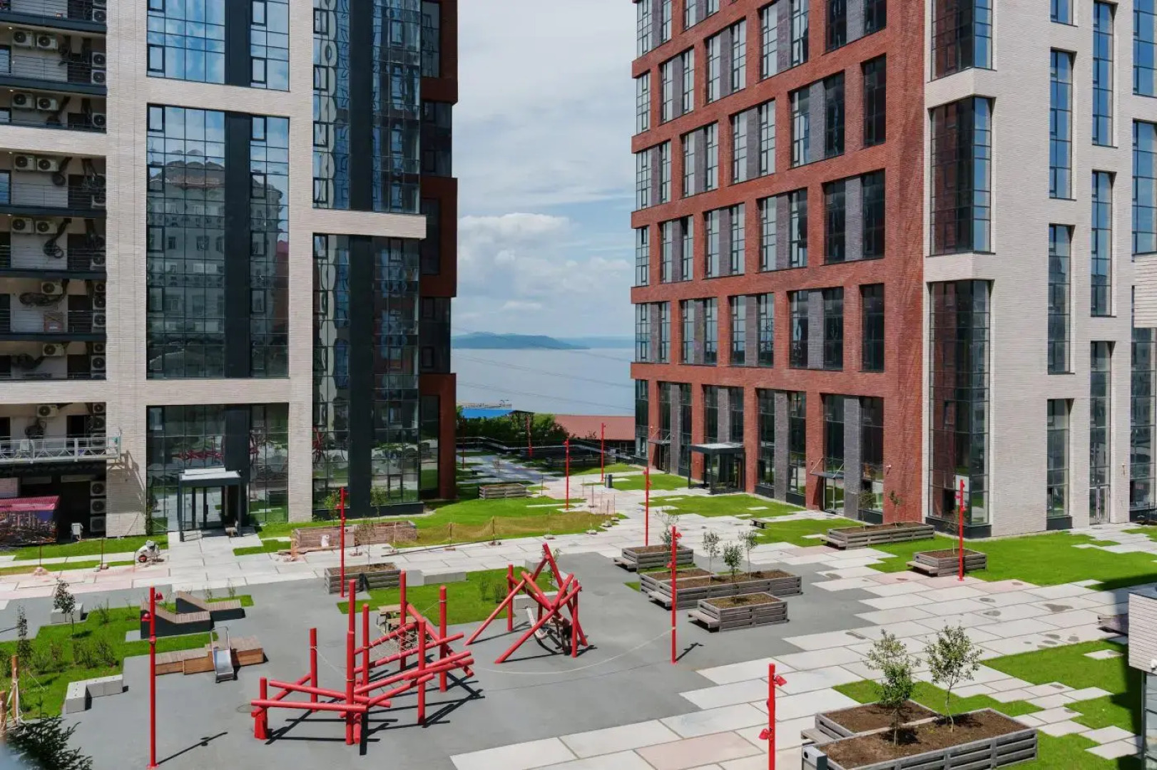 Апартаменты класса люкс с видом на город в центре