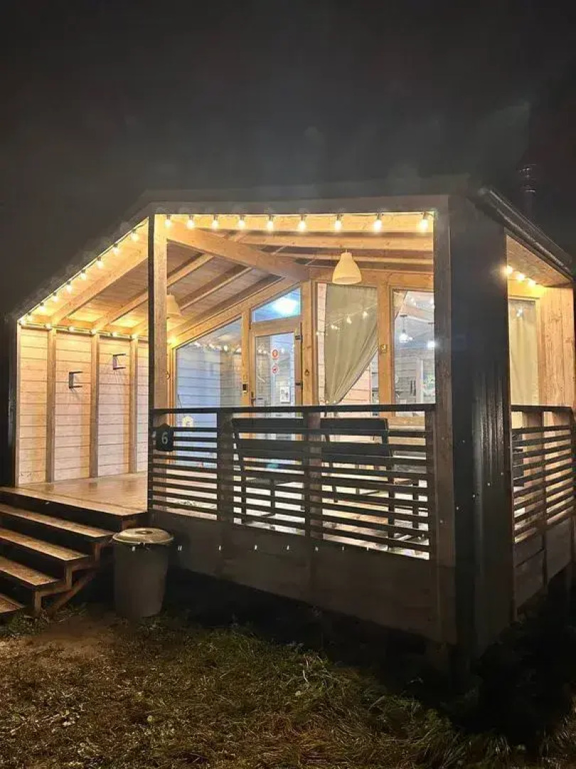 Частный дом на 6 гостей с камином, мангальной зоной рядом с Тууатри парком