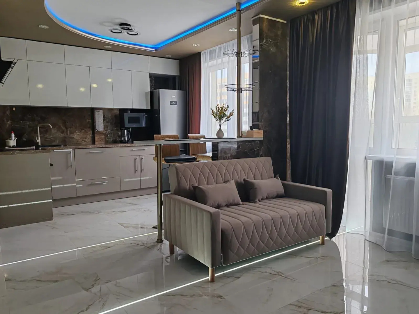 Апартаменты Современные в районе аэропорта