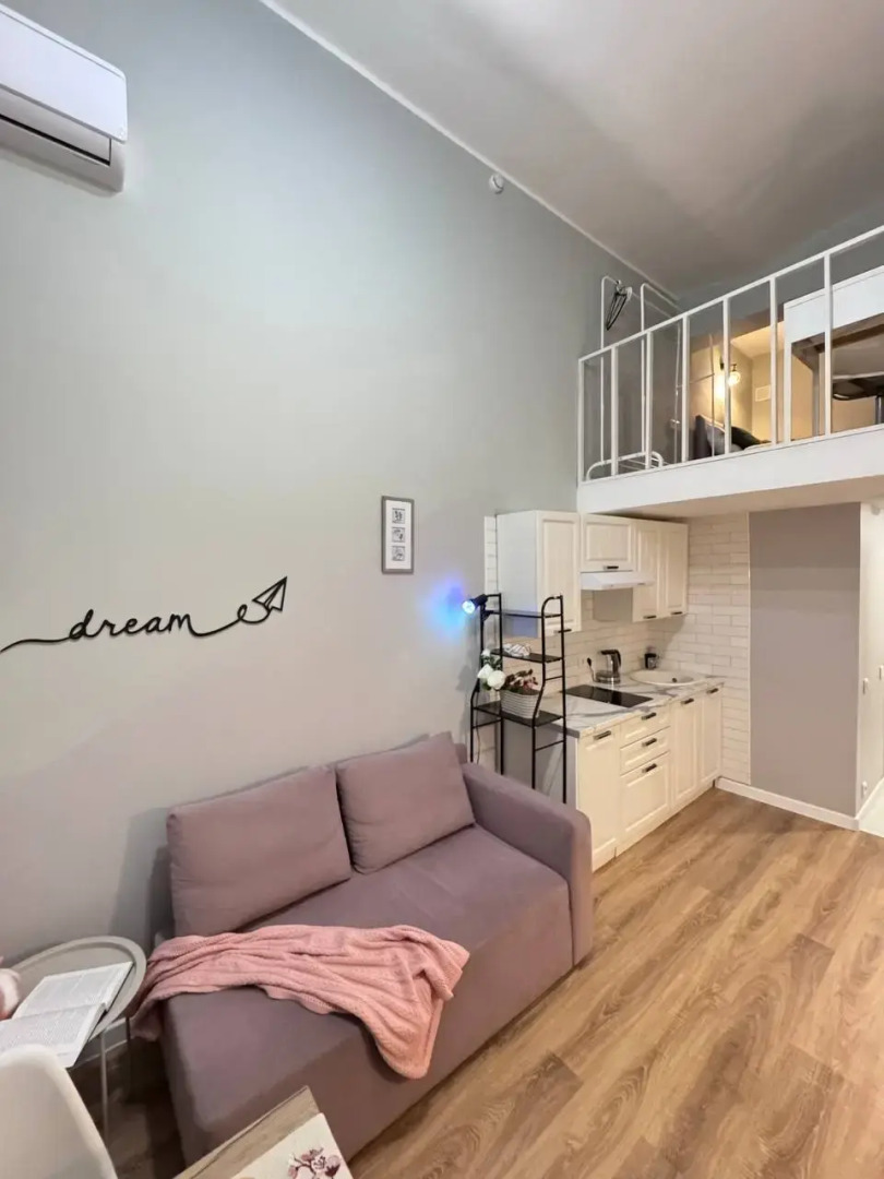 Апартаменты Двухуровневые Purple у Метро Бауманская