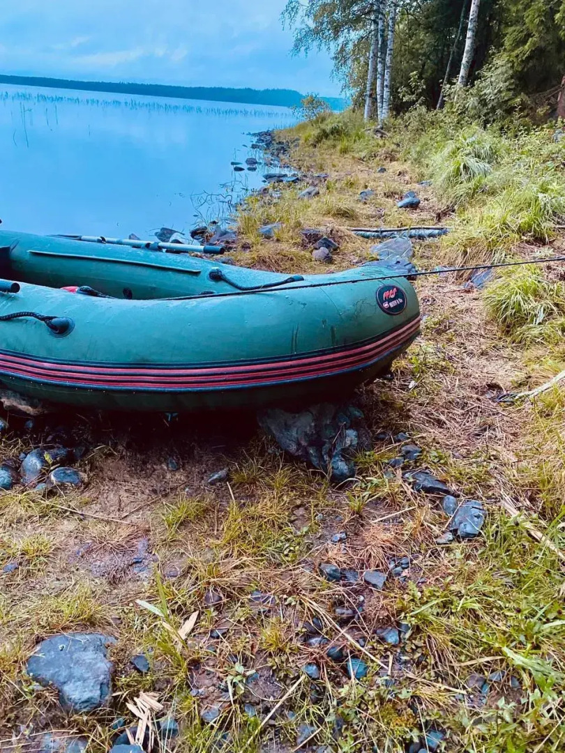 Шале с баней на берегу озера