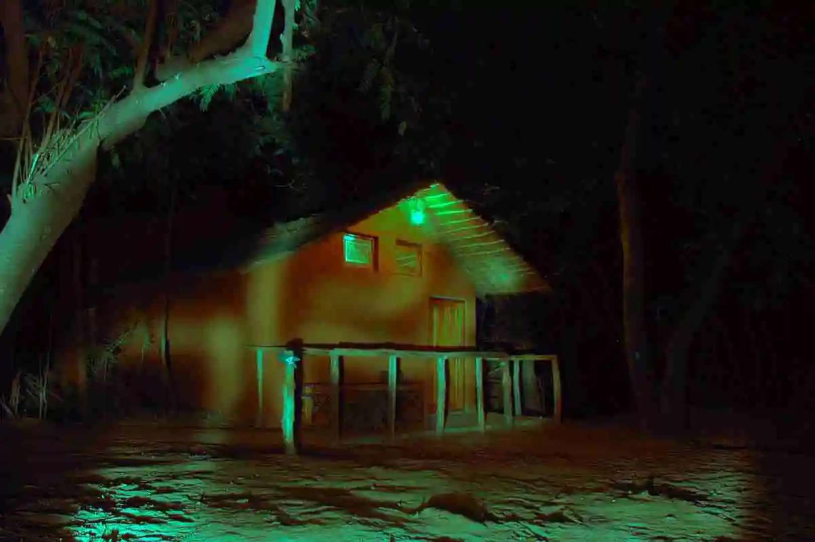 Жилое помещение Pugdundee safaris- Ken river lodge Panna