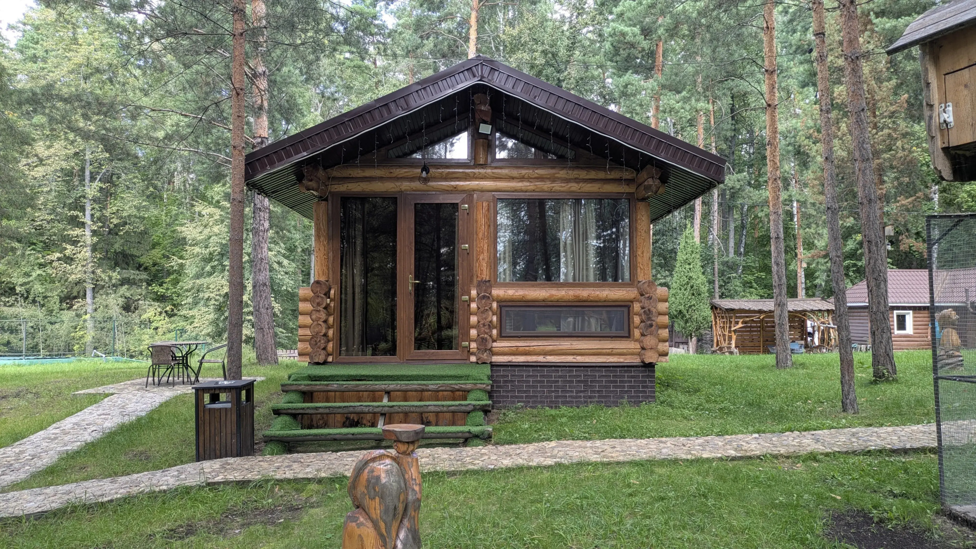 Частный дом Дом в лесу из сруба в Мари Эл