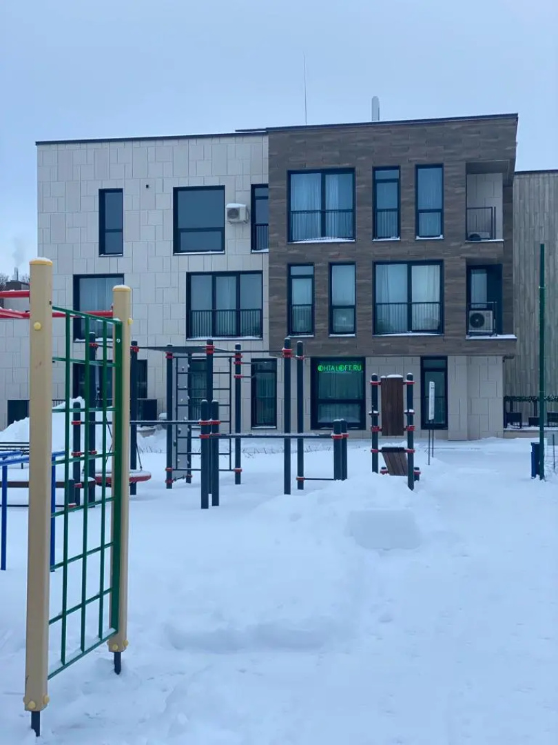 Апартаменты Охта Парк Ohta Loft Apartments с террасой