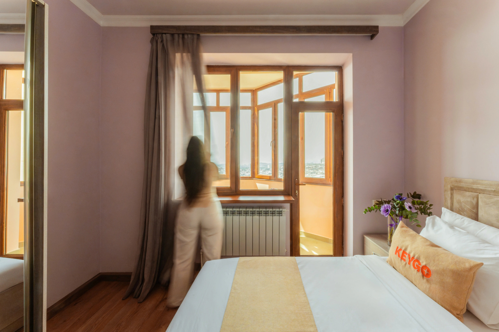 Апартаменты 1BR/Double Balcony/Sunset View/Self checkin/Keygo 42