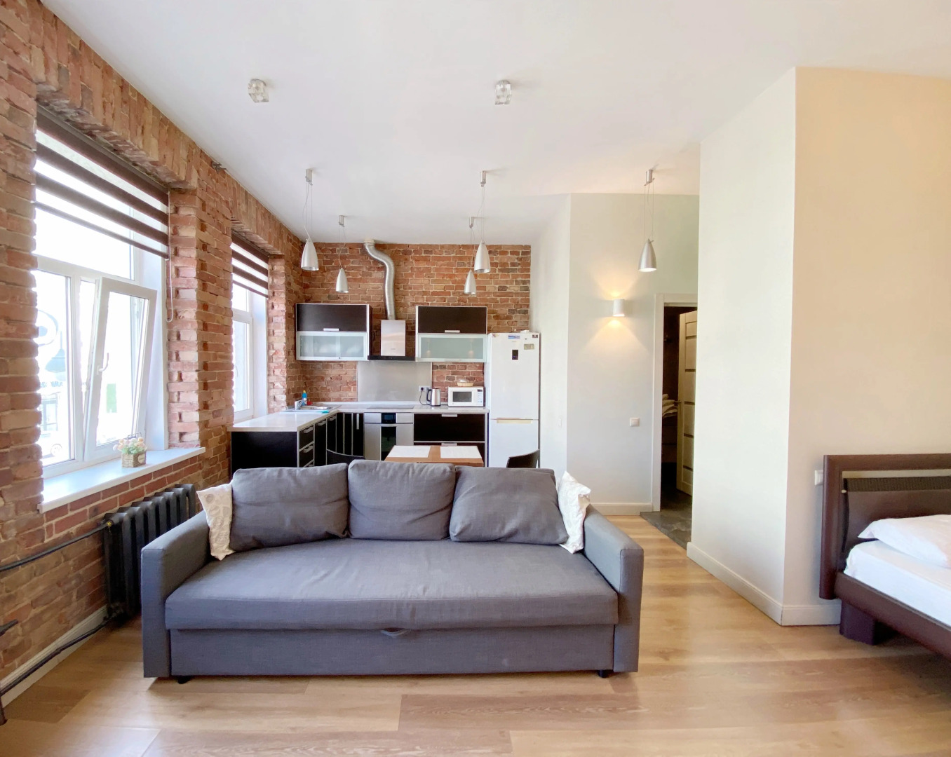 Апартаменты на Семеновской 10 в центре в стиле Лофт