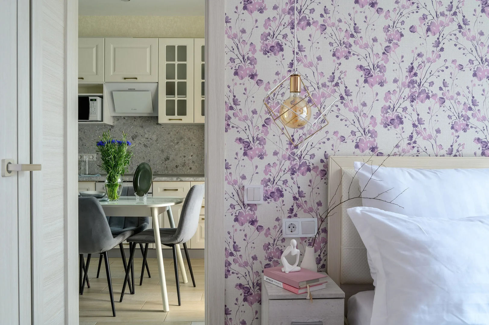 Уютная квартира с балконом и видом на горы. Кватро 119