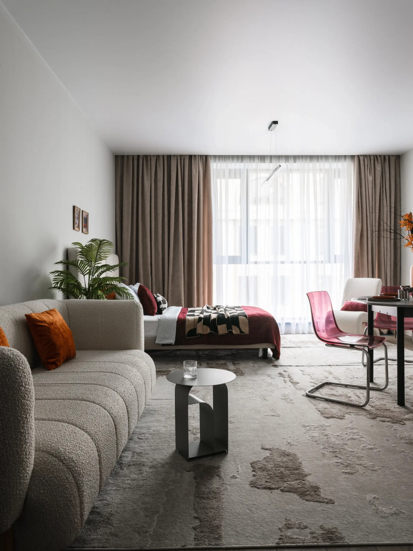 Квартира Элегантная Без Компромиссов с паркингом в ЖК Бизнес-класса в Центре Москвы