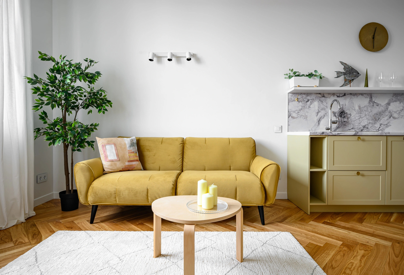 Апартаменты LetYourFlat Marble 1 Cпальня