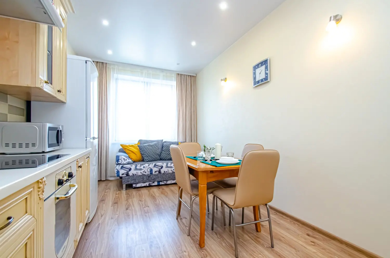 Квартира Комфортная 2к Andora в центре на 21 этаже ЖК Державинский квартал